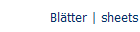 Bltter | sheets